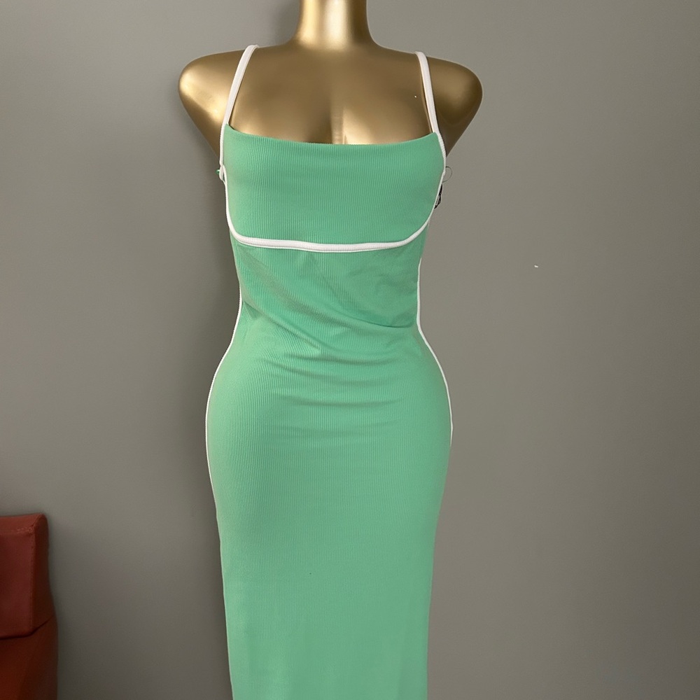 Mint Green Spaghetti Strap Chemise